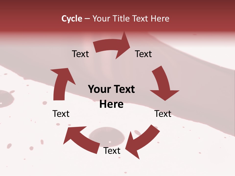 Murder Cut Puddle PowerPoint Template