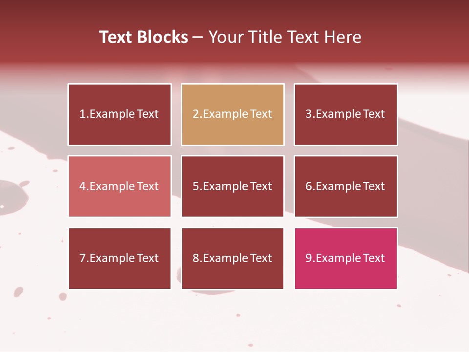 Murder Cut Puddle PowerPoint Template