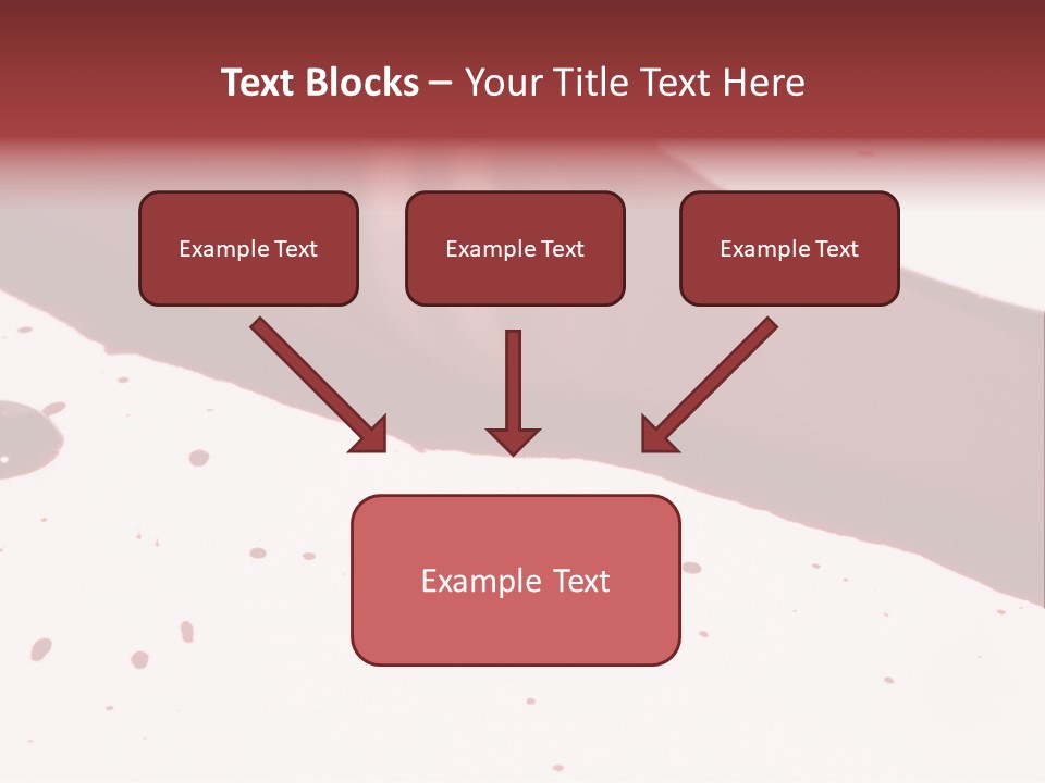 Murder Cut Puddle PowerPoint Template