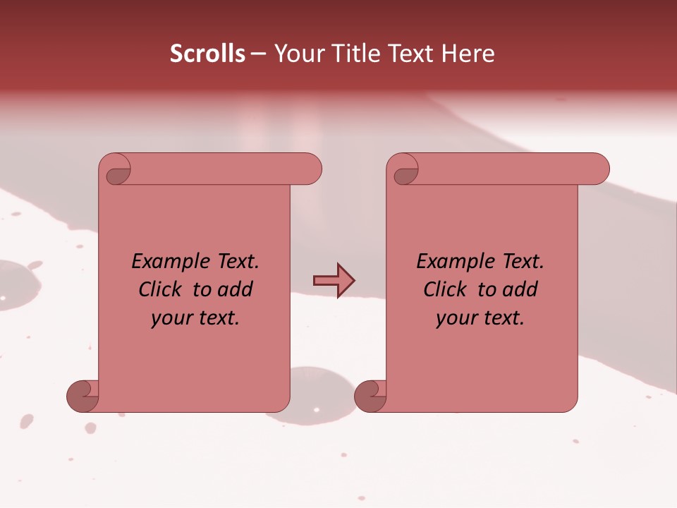 Murder Cut Puddle PowerPoint Template