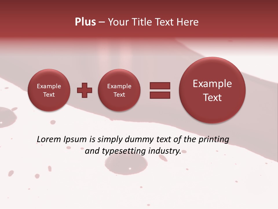 Murder Cut Puddle PowerPoint Template