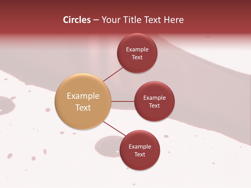 Murder Cut Puddle PowerPoint Template