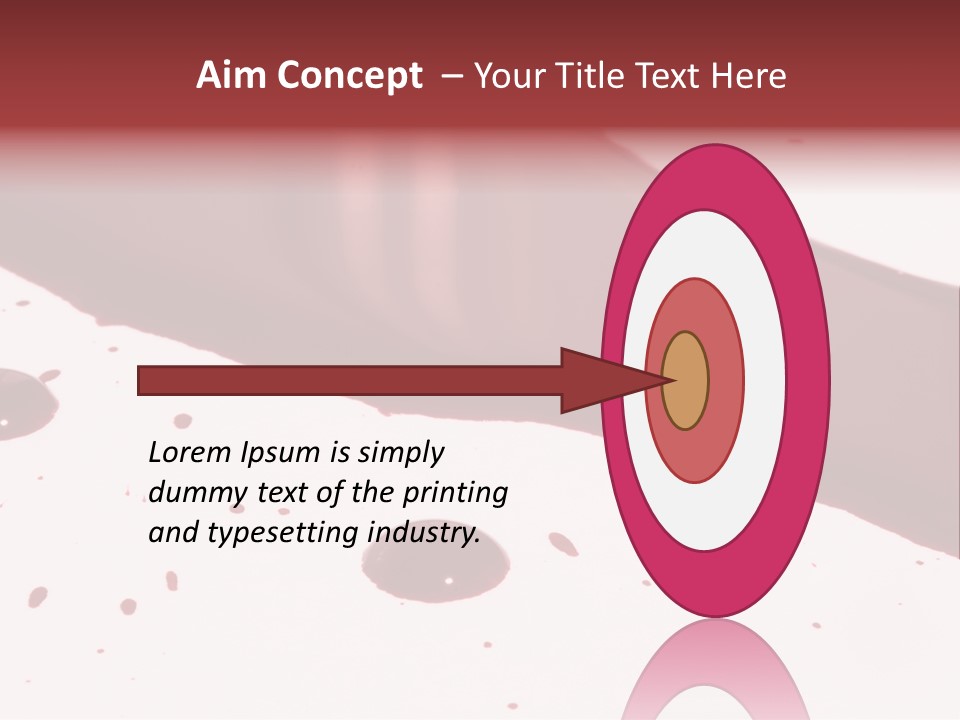 Murder Cut Puddle PowerPoint Template