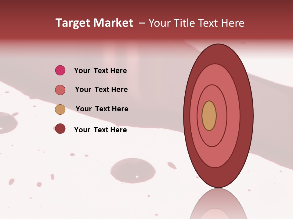 Murder Cut Puddle PowerPoint Template