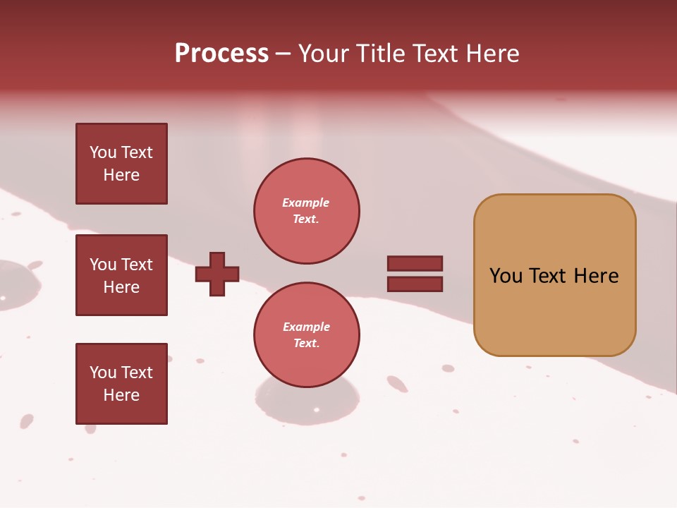 Murder Cut Puddle PowerPoint Template