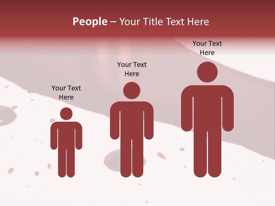 Murder Cut Puddle PowerPoint Template