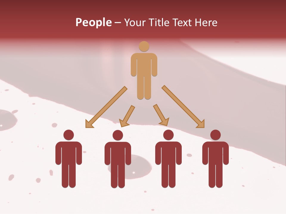 Murder Cut Puddle PowerPoint Template