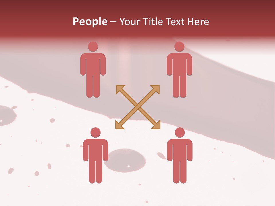 Murder Cut Puddle PowerPoint Template