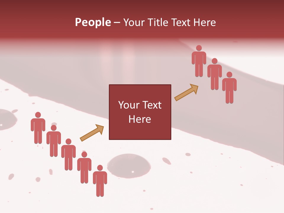 Murder Cut Puddle PowerPoint Template