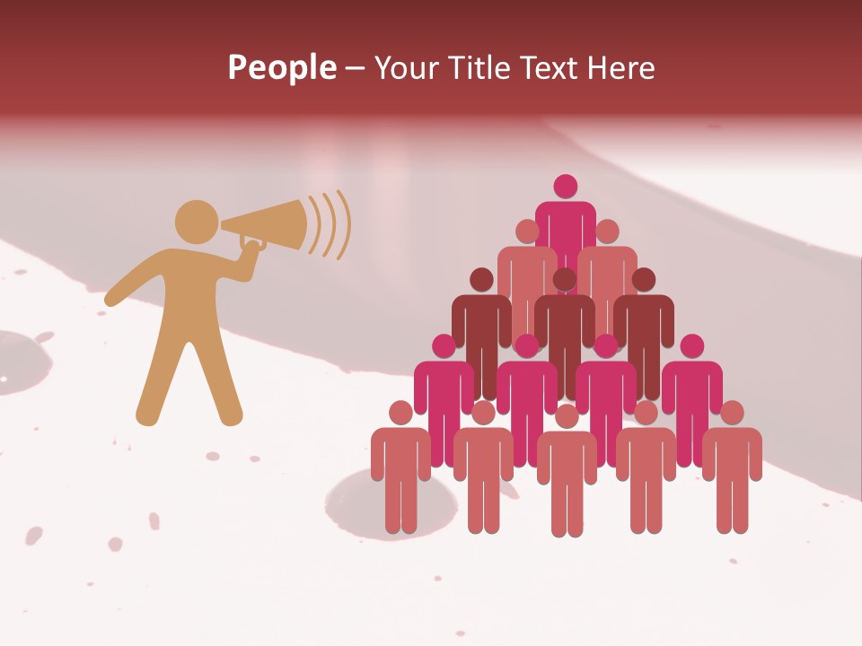 Murder Cut Puddle PowerPoint Template