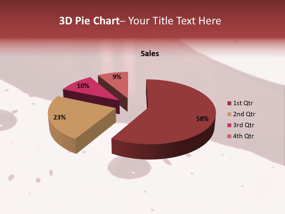 Murder Cut Puddle PowerPoint Template