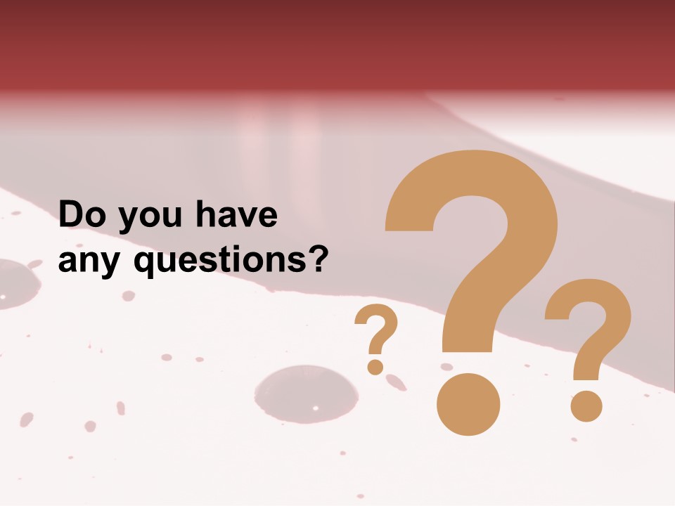 Murder Cut Puddle PowerPoint Template