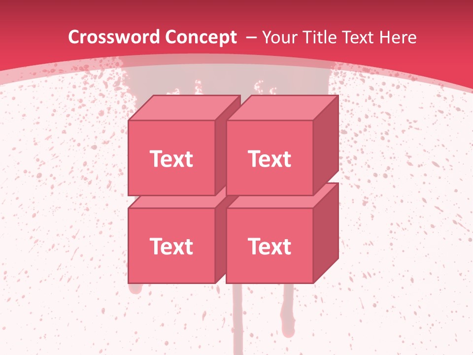 Splat Injury Danger PowerPoint Template