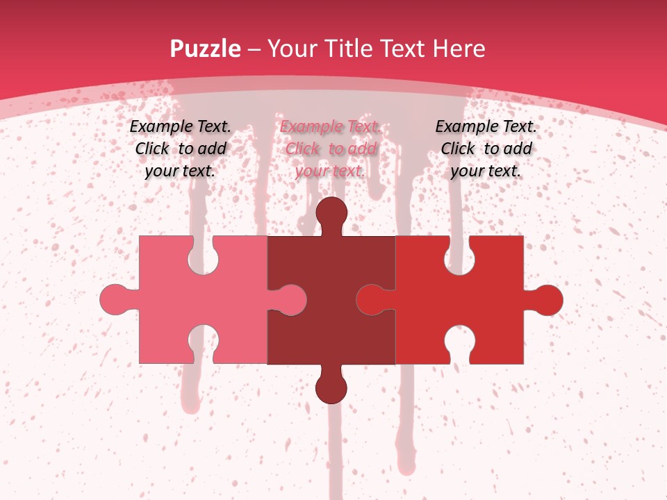 Splat Injury Danger PowerPoint Template