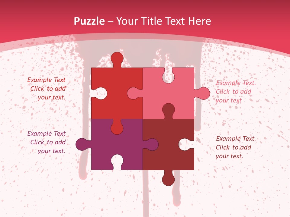 Splat Injury Danger PowerPoint Template