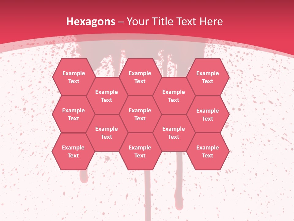 Splat Injury Danger PowerPoint Template