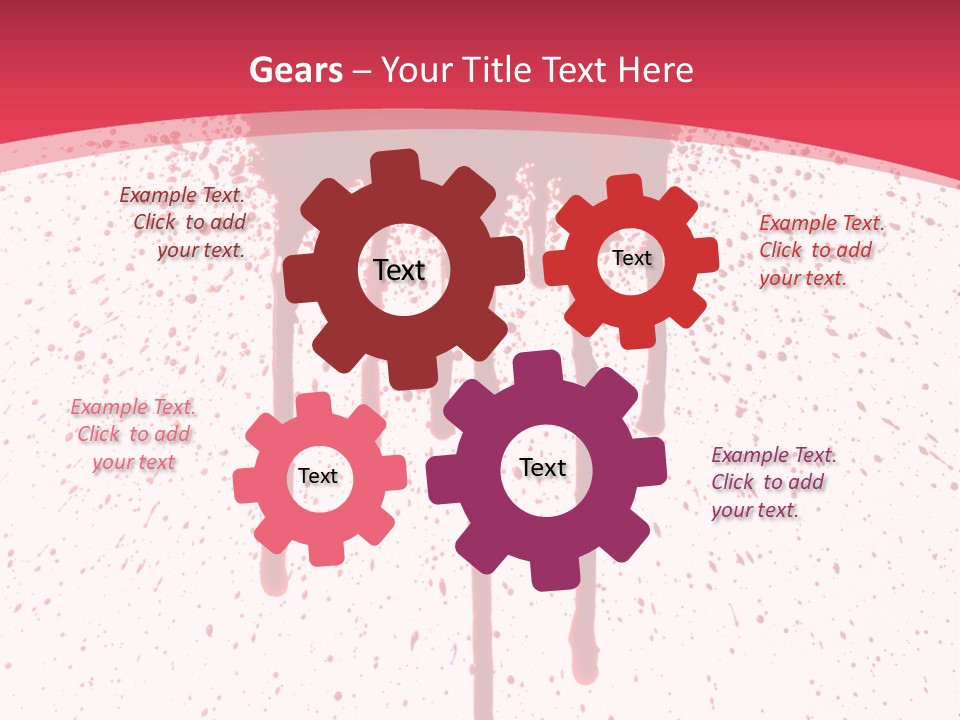 Splat Injury Danger PowerPoint Template