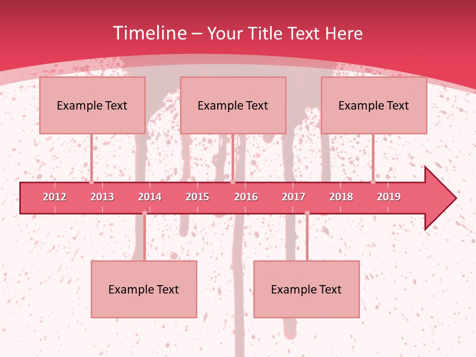 Splat Injury Danger PowerPoint Template