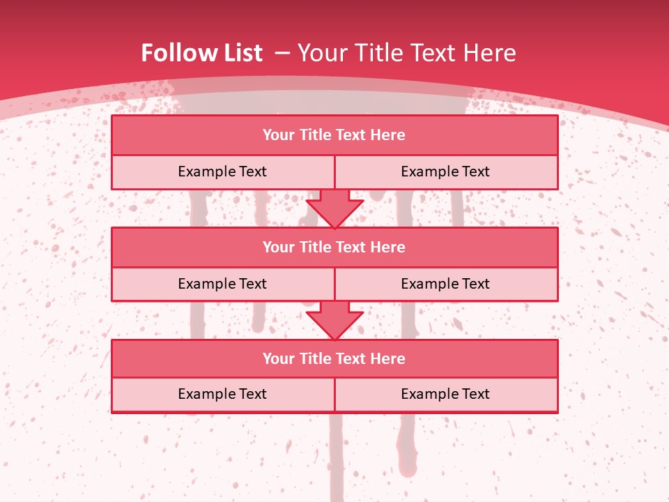 Splat Injury Danger PowerPoint Template