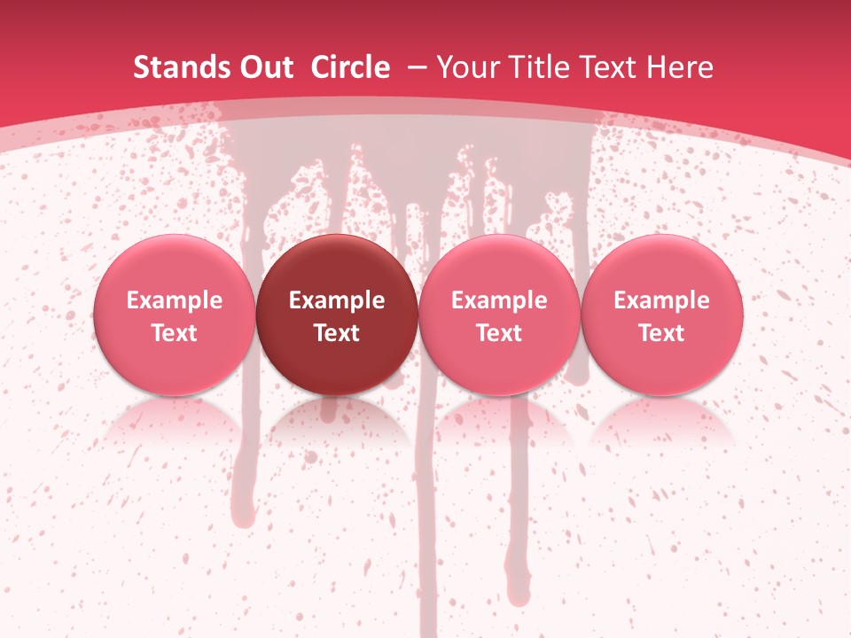 Splat Injury Danger PowerPoint Template