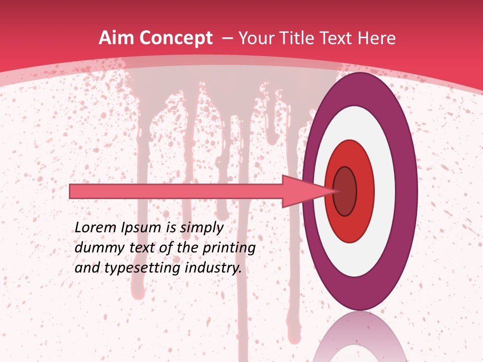 Splat Injury Danger PowerPoint Template