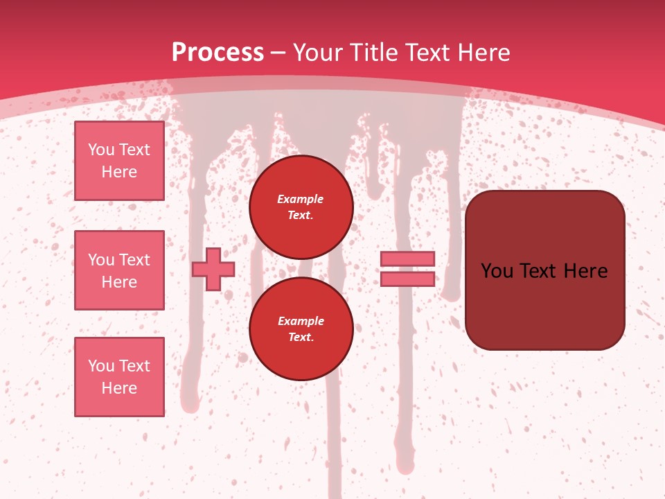 Splat Injury Danger PowerPoint Template