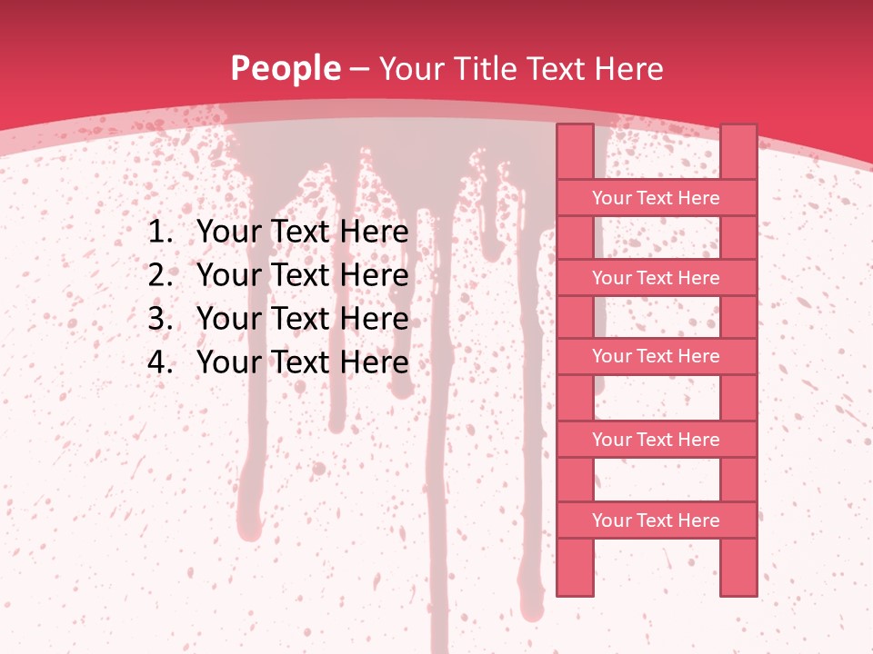 Splat Injury Danger PowerPoint Template