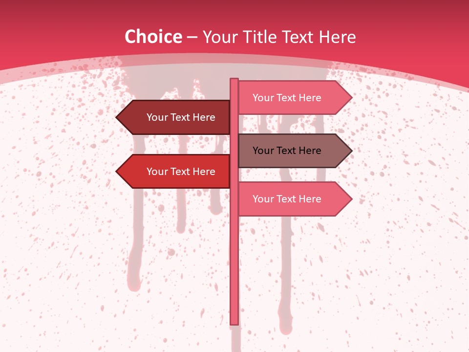 Splat Injury Danger PowerPoint Template