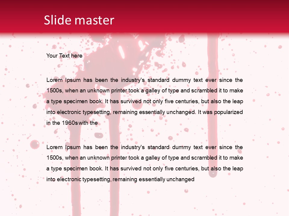 Accident Danger Injury PowerPoint Template