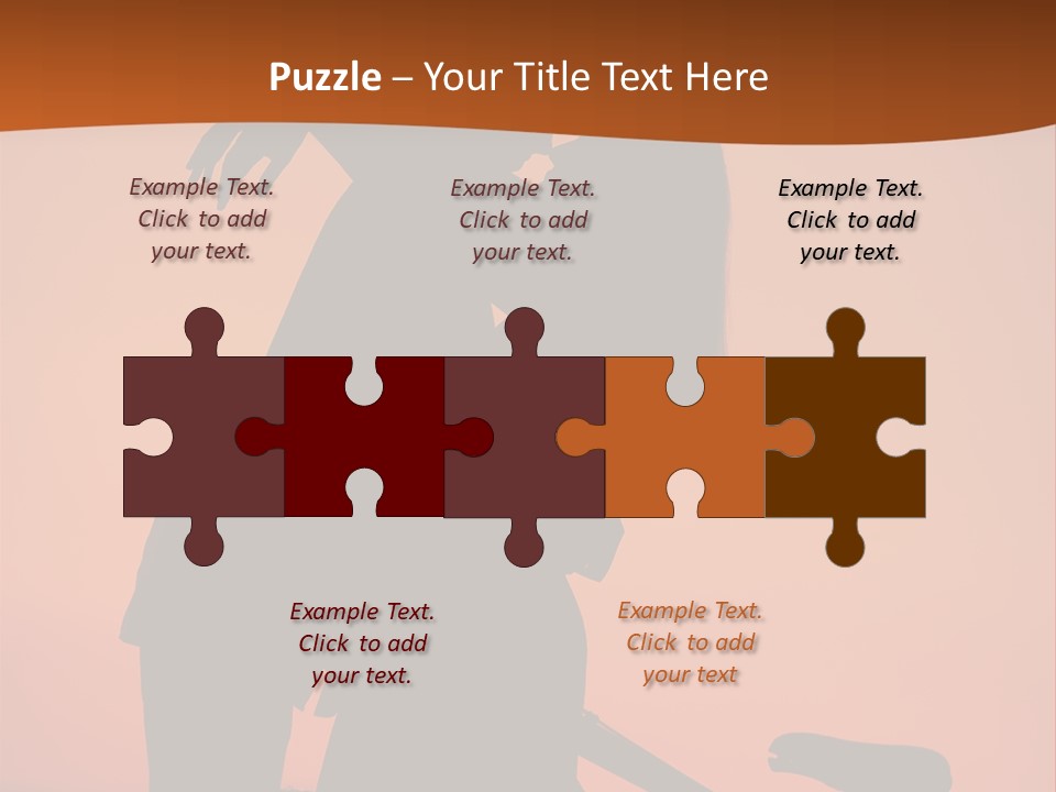 Embrace Sky Girl PowerPoint Template