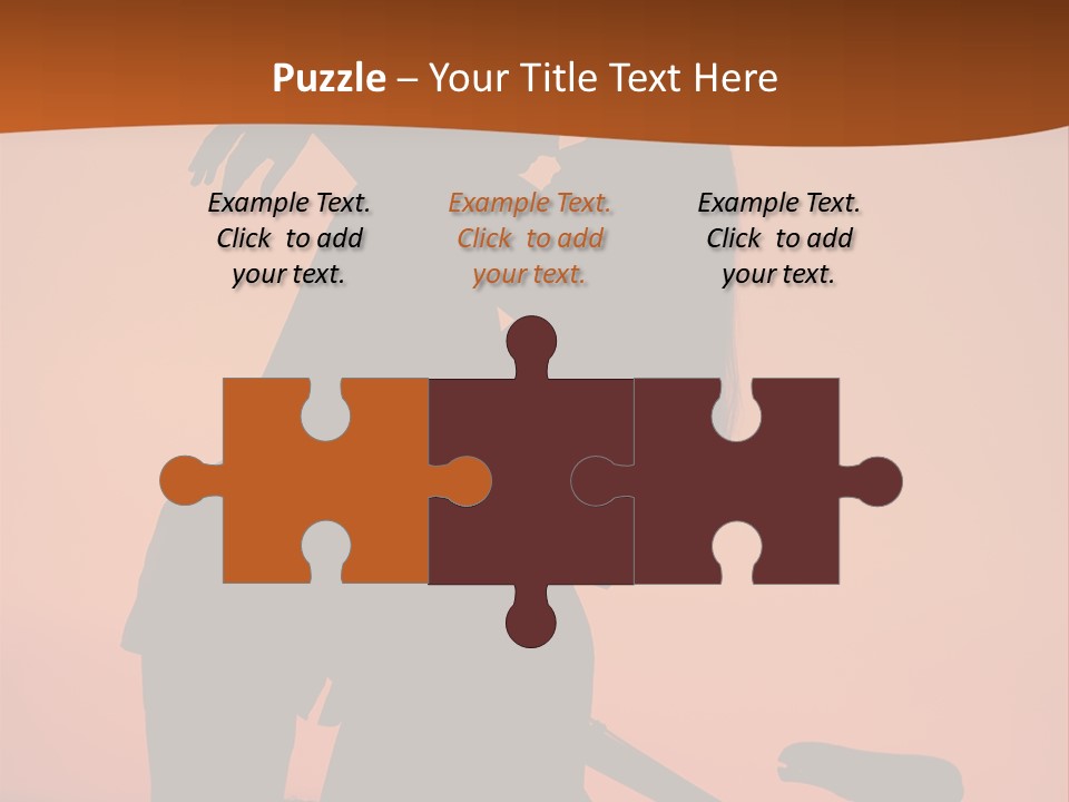 Embrace Sky Girl PowerPoint Template