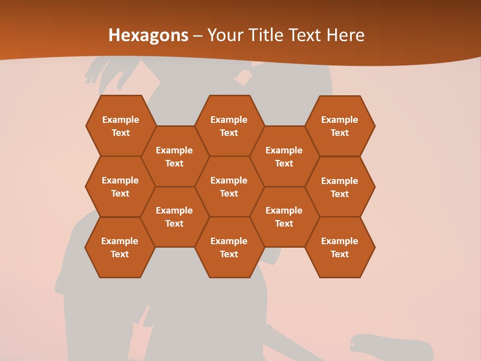 Embrace Sky Girl PowerPoint Template