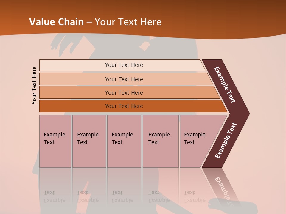 Embrace Sky Girl PowerPoint Template