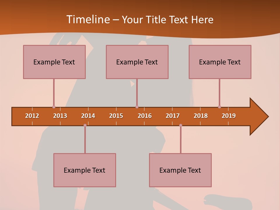 Embrace Sky Girl PowerPoint Template
