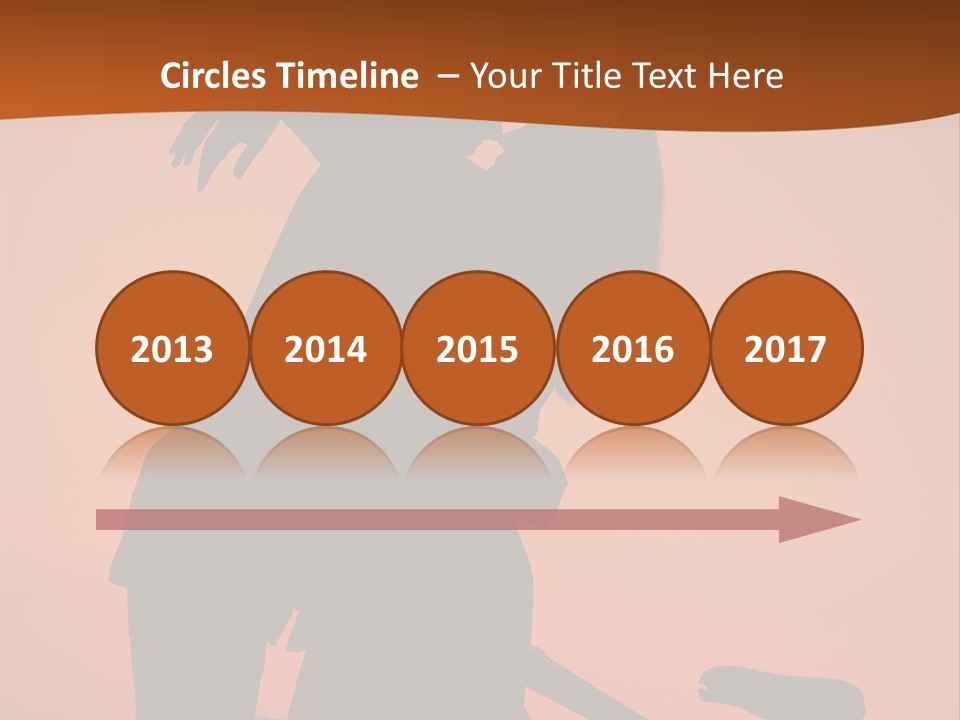 Embrace Sky Girl PowerPoint Template