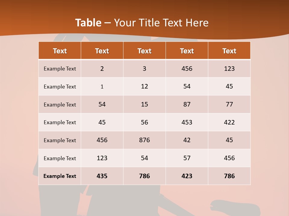 Embrace Sky Girl PowerPoint Template