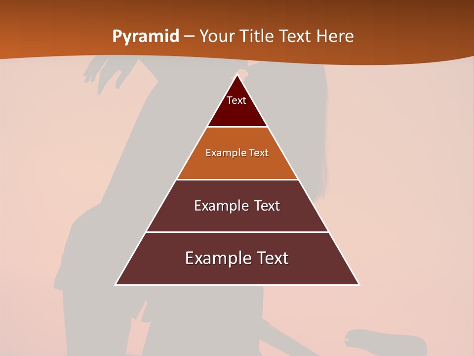 Embrace Sky Girl PowerPoint Template