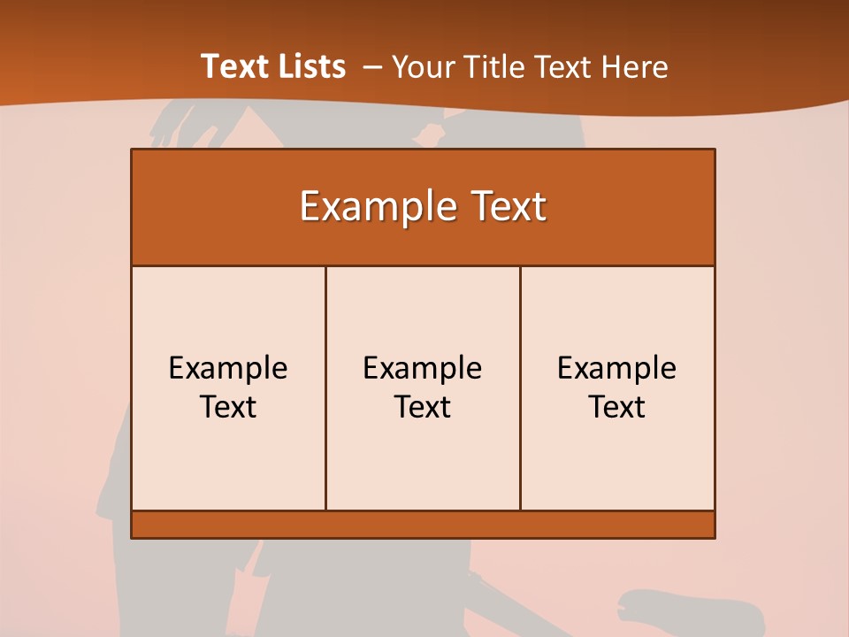 Embrace Sky Girl PowerPoint Template