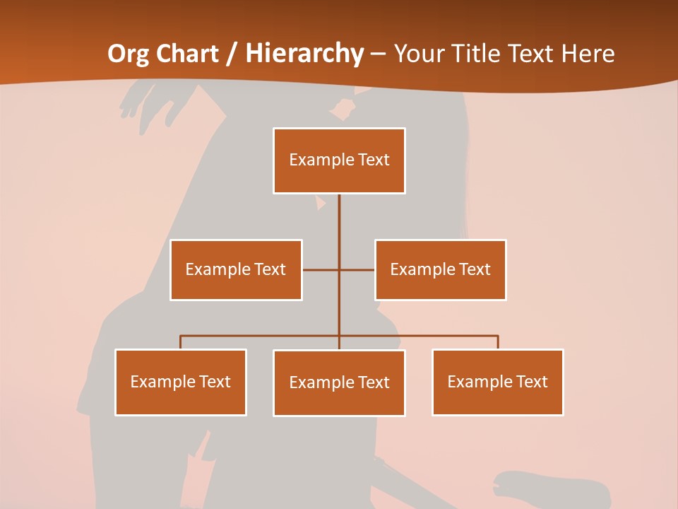 Embrace Sky Girl PowerPoint Template