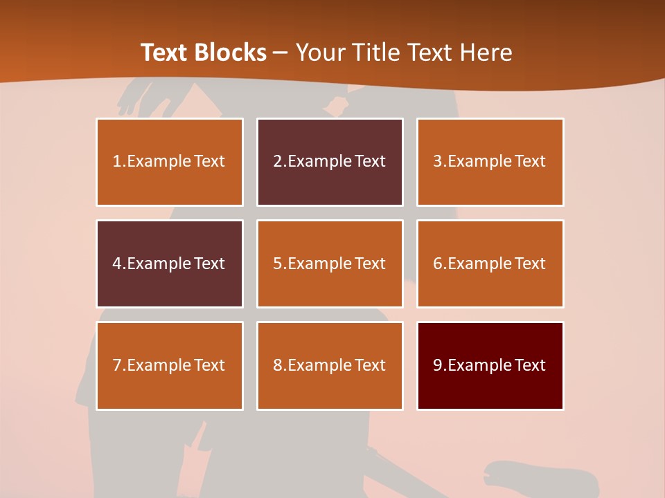 Embrace Sky Girl PowerPoint Template