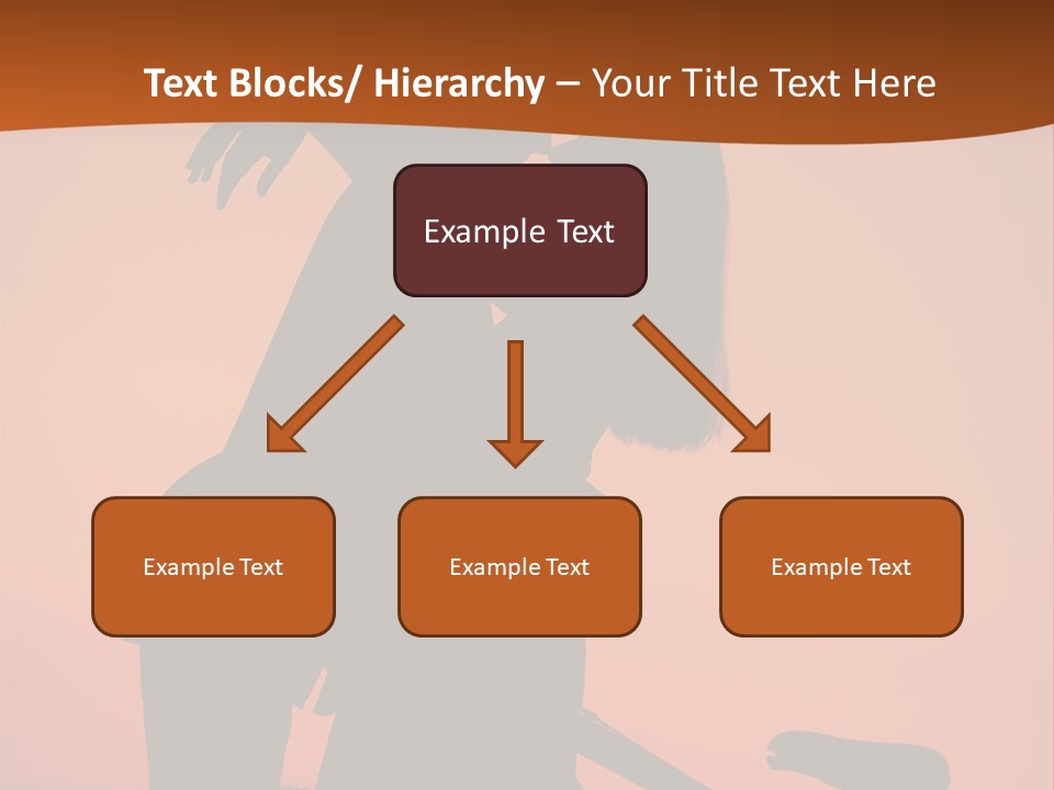 Embrace Sky Girl PowerPoint Template