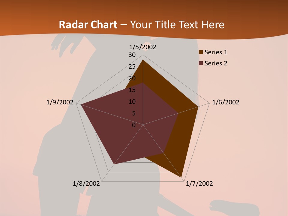 Embrace Sky Girl PowerPoint Template