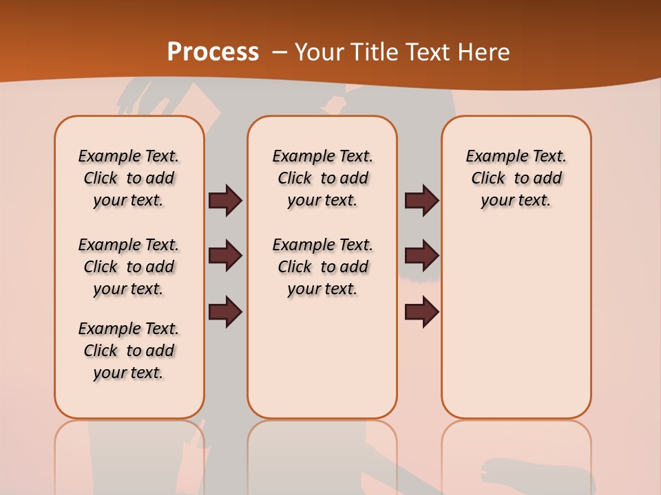 Embrace Sky Girl PowerPoint Template