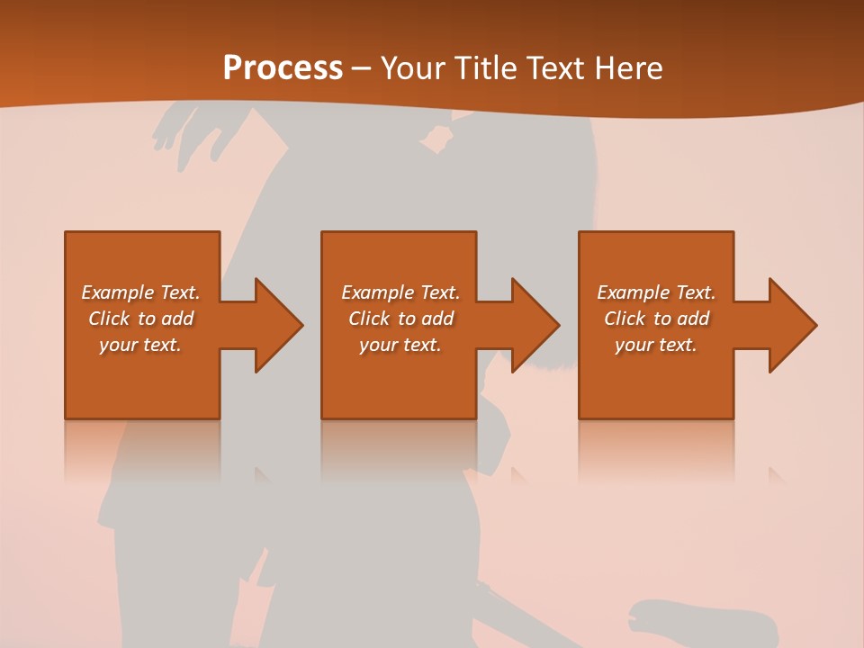 Embrace Sky Girl PowerPoint Template