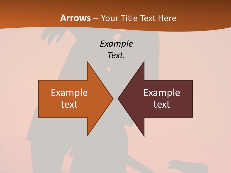 Embrace Sky Girl PowerPoint Template