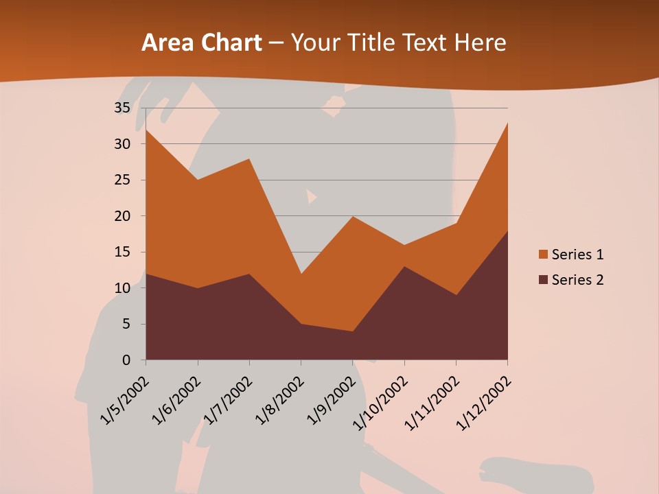 Embrace Sky Girl PowerPoint Template