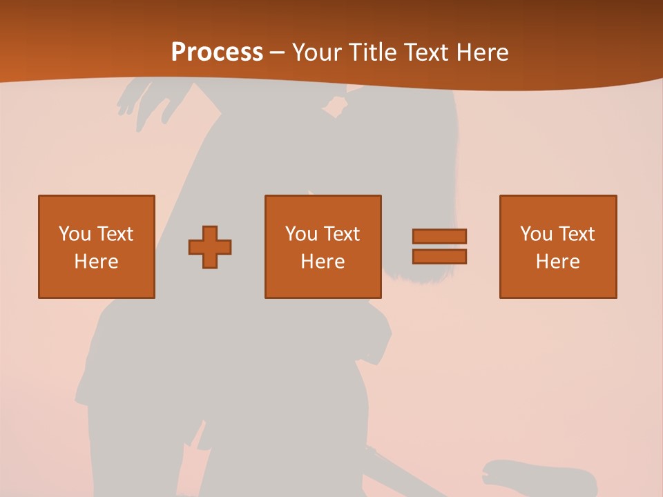 Embrace Sky Girl PowerPoint Template