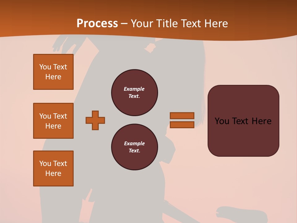 Embrace Sky Girl PowerPoint Template