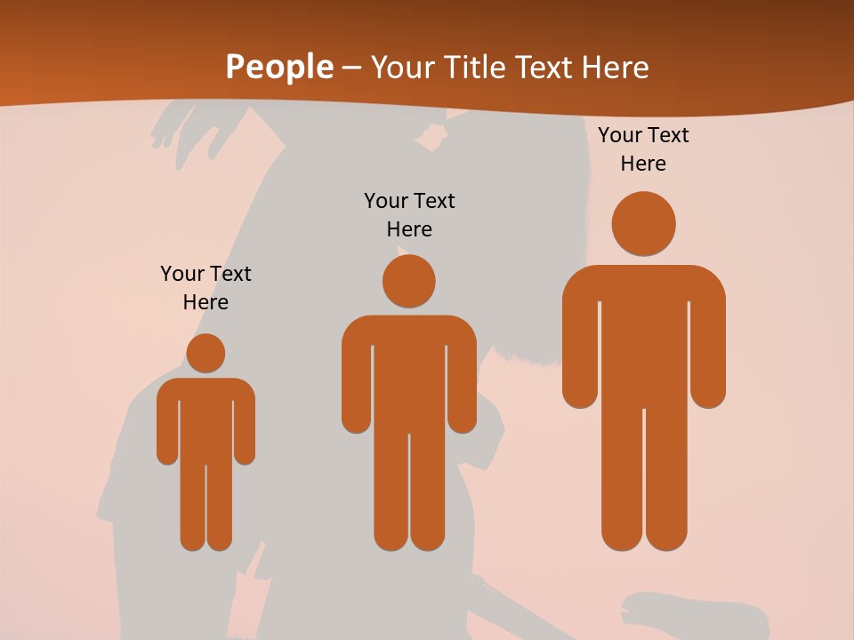 Embrace Sky Girl PowerPoint Template