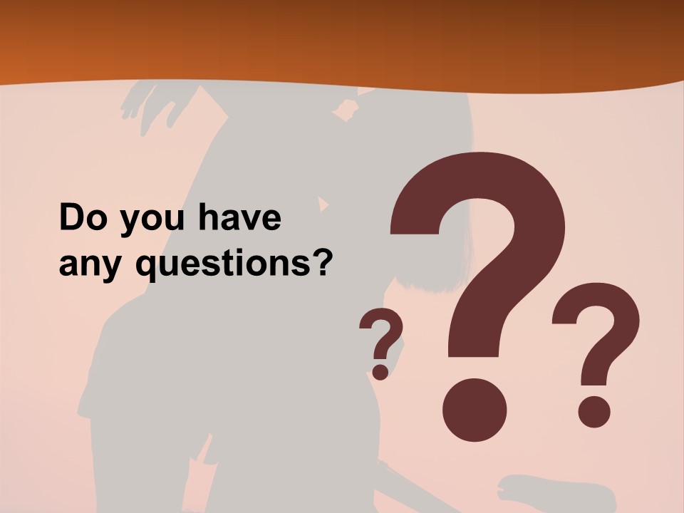 Embrace Sky Girl PowerPoint Template